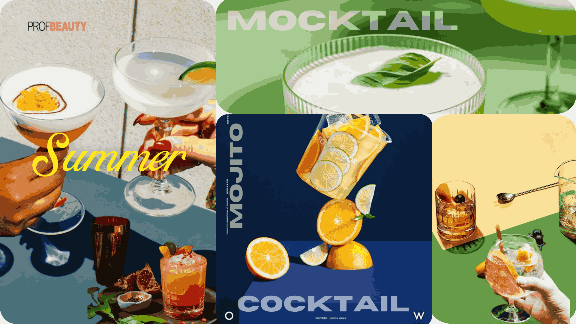 Cocktail, Mojito và Mocktail: Công thức nước uống dành cho ngày hè