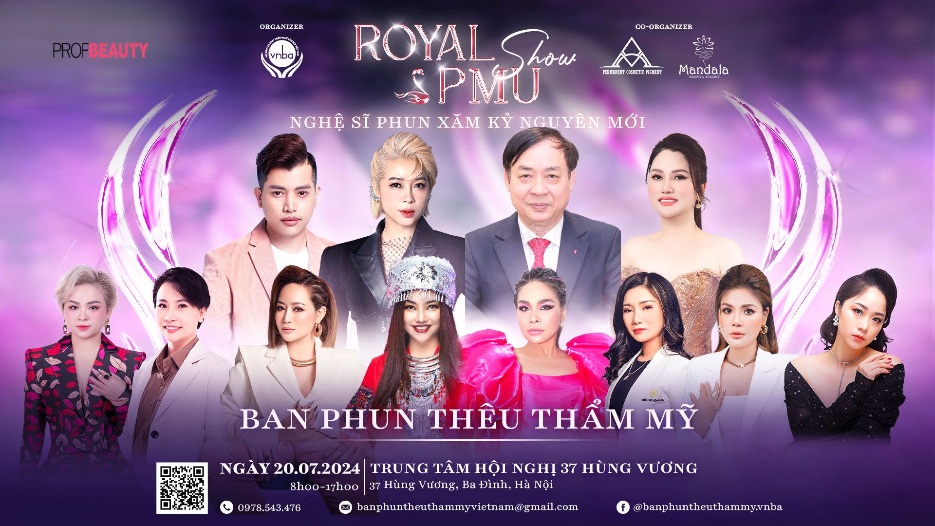 Royal PMU Show 2024: Sự kiện đẳng cấp của ngành Phun xăm Thẩm mỹ