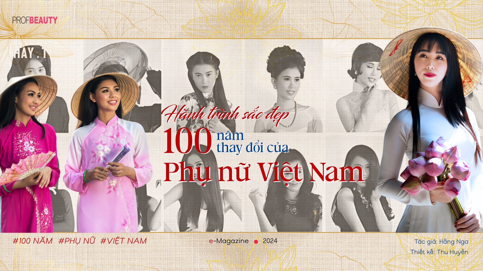 Hành trình sắc đẹp: 100 năm thay đổi của phụ nữ Việt Nam