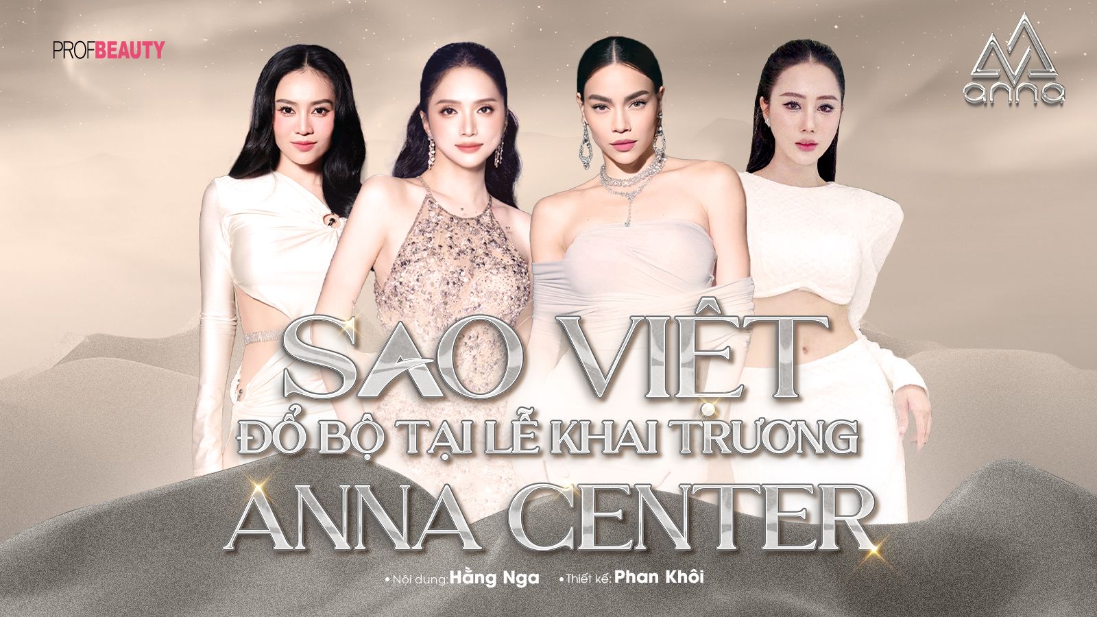 Sao Việt đổ bộ tại lễ khai trương Anna Center