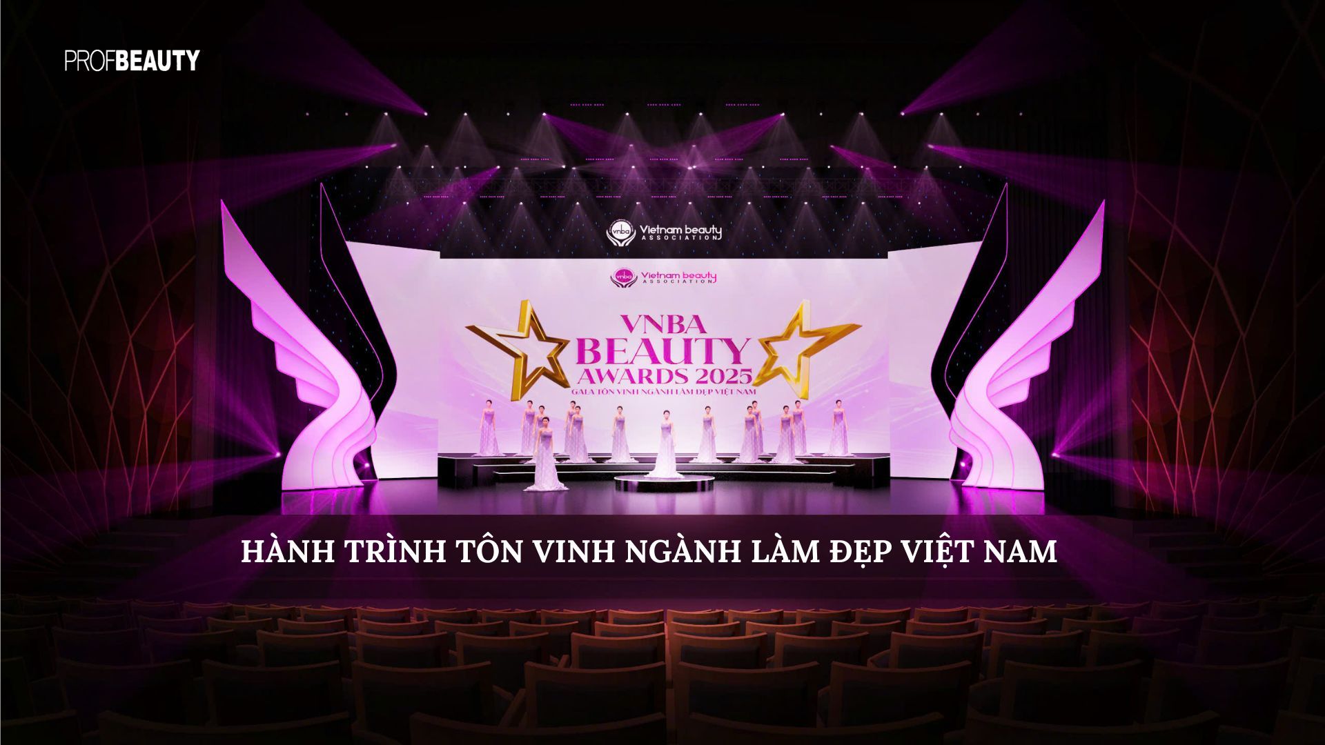 VNBA Beauty Awards 2025: Mốc son chói lọi của ngành làm đẹp Việt