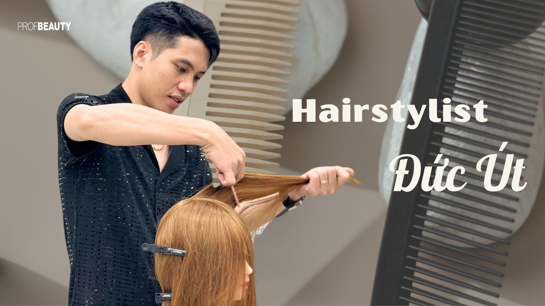 Hairstylist Đức Út tự hào mang đến vẻ đẹp thuần chay & bền vững