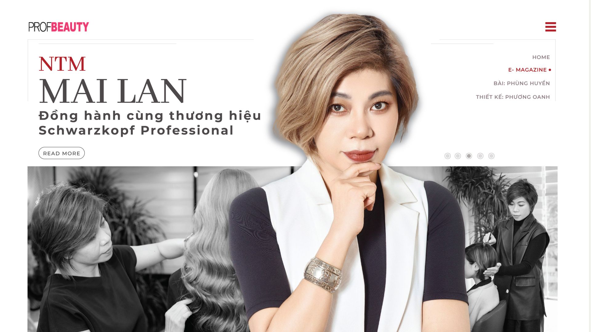 NTM Mai Lan đồng hành cùng thương hiệu Schwarzkopf Professional phát triển bền vững và lan tỏa đam mê thời trang tóc