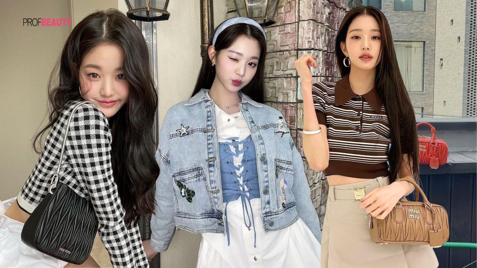 Bí quyết "bắt trend" phong cách Preppy cùng "công chúa Miu Miu" Jang Wonyoung (IVE)