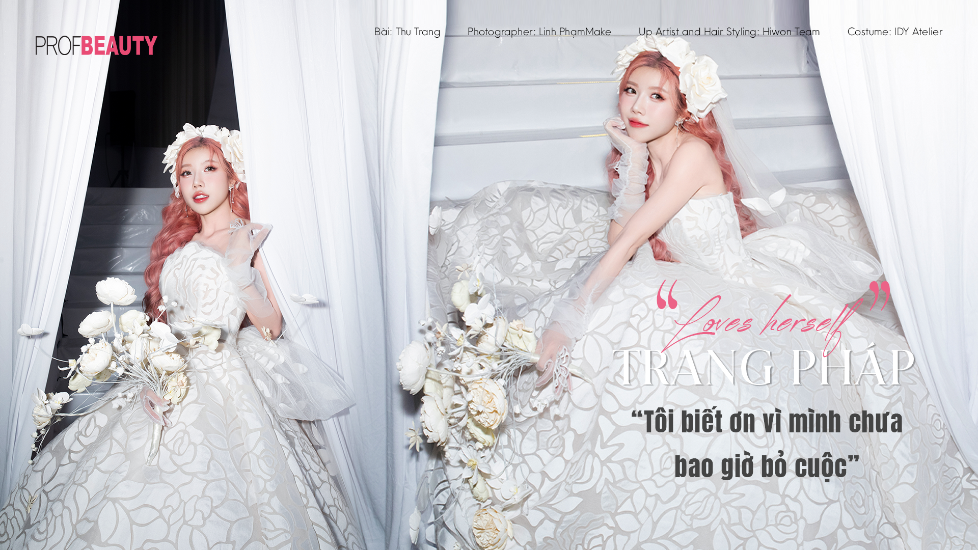 “Loves herself” của Trang Pháp: “Tôi biết ơn vì mình chưa bao giờ bỏ cuộc.”
