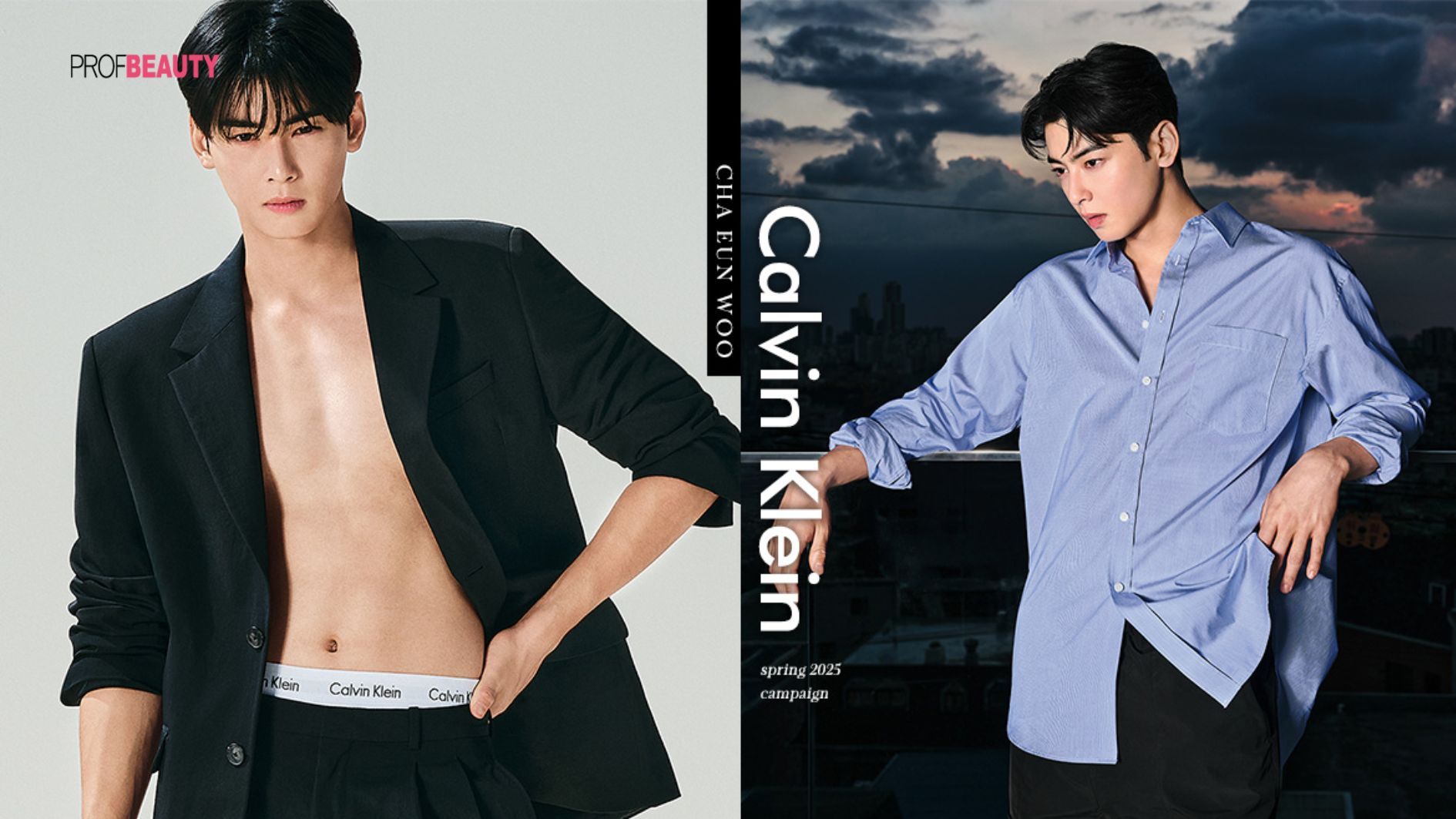 Cha Eun-woo góp mặt trong chiến dịch Xuân 2025 của Calvin Klein