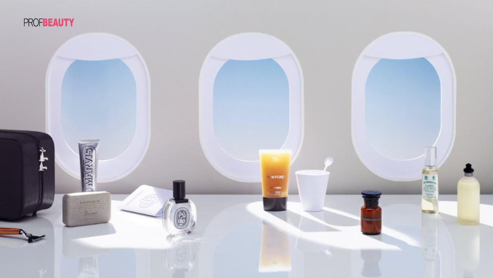 Chu trình dưỡng da trên máy bay dành cho hội chị em