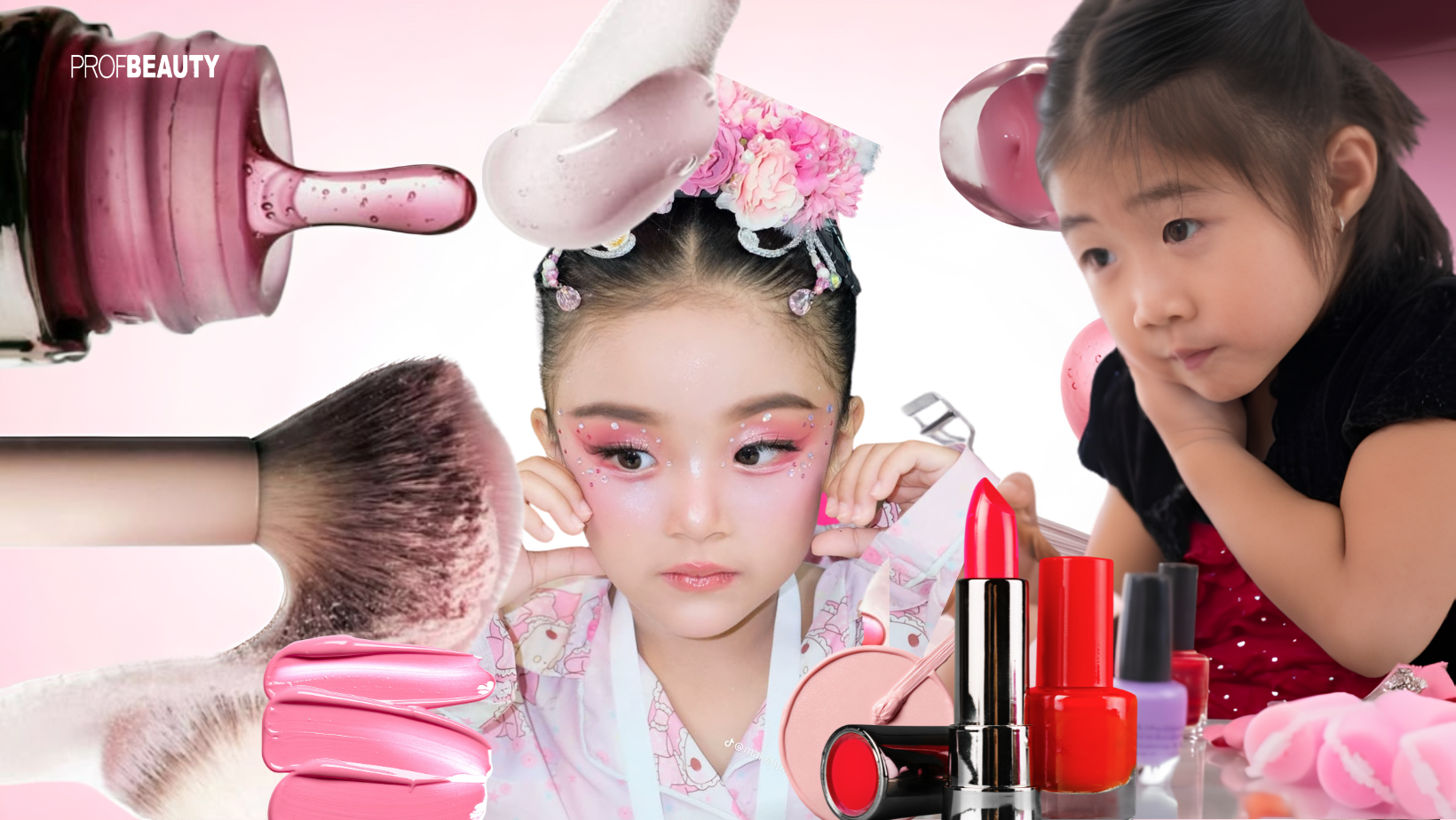 Có hay không nên cho con tiếp xúc với mỹ phẩm từ sớm?