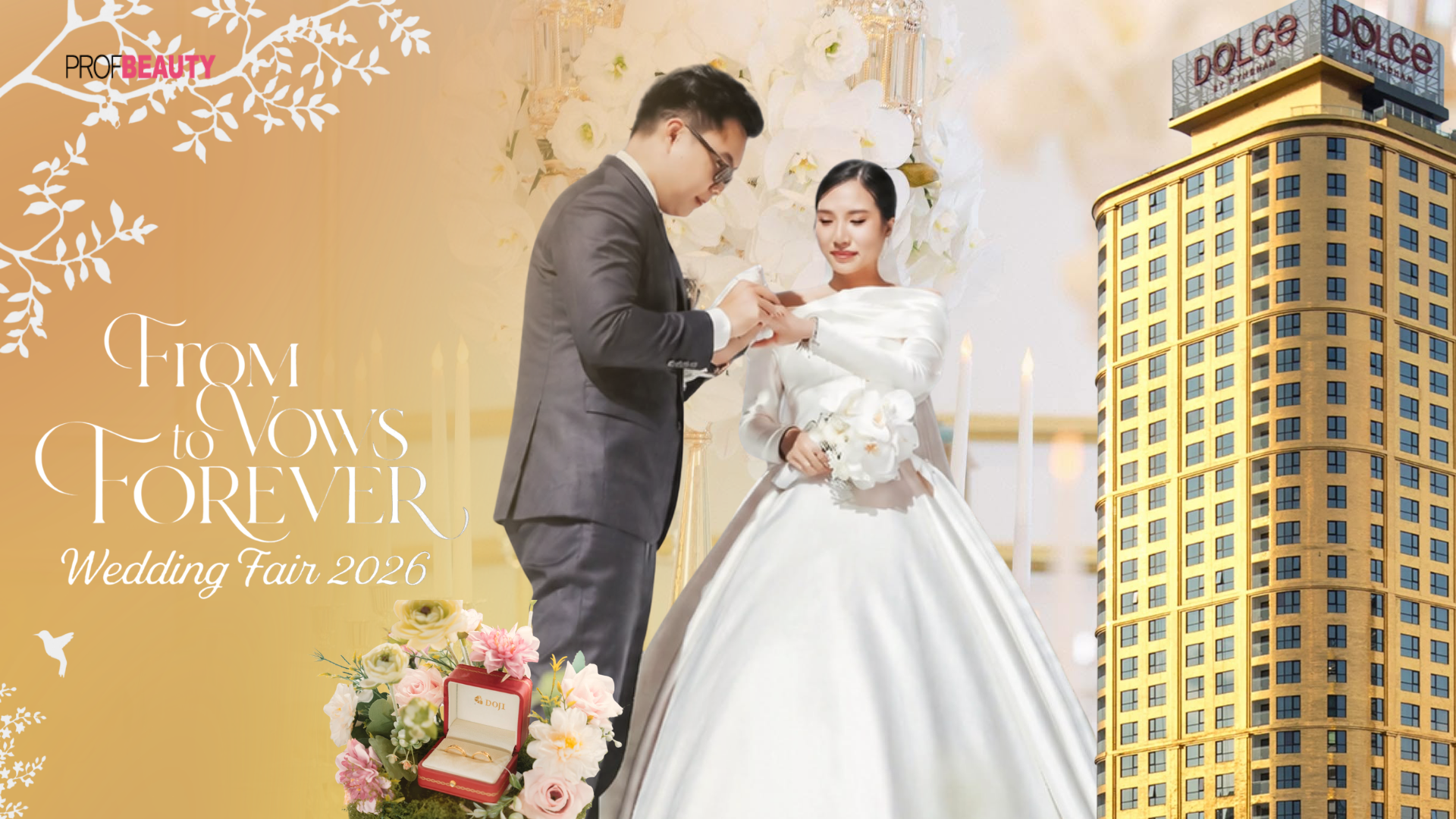 From Vows To Forever: Lời thề nguyện mở ra hành trình hạnh phúc tại Dolce by Wyndham Hanoi Golden Lake