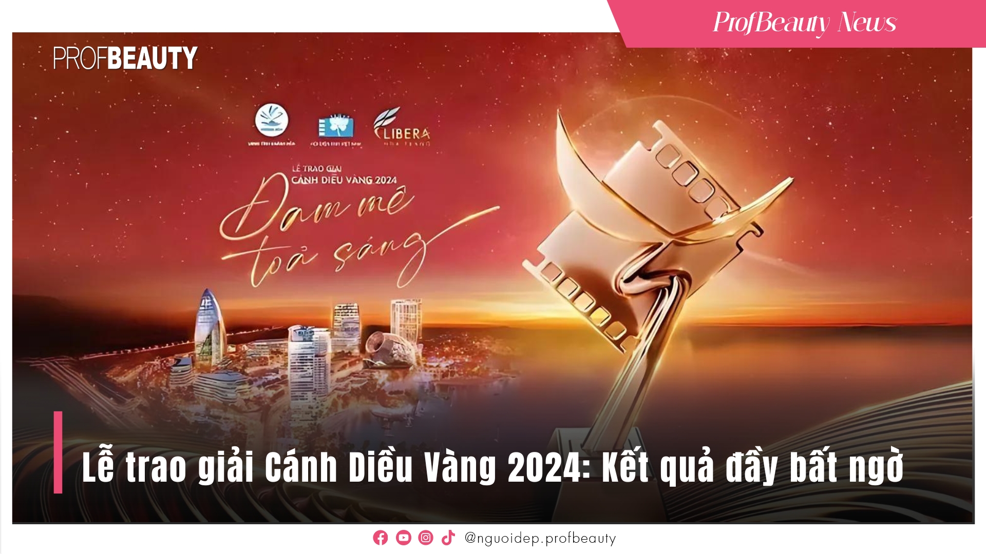 Lễ trao giải Cánh Diều Vàng 2024: Giải thưởng dành cho những tài năng nhiệt huyết