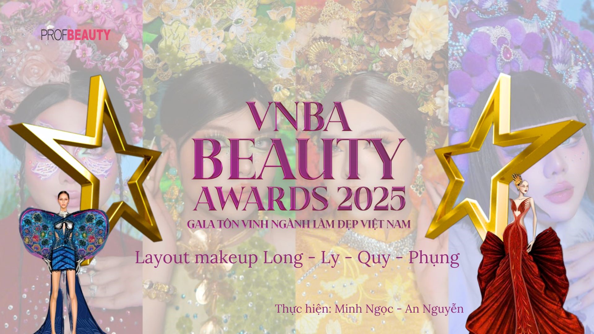 Tôn vinh văn hóa Việt qua layout makeup “Long Ly Quy Phụng” tại Gala VNBA Beauty Awards 2025