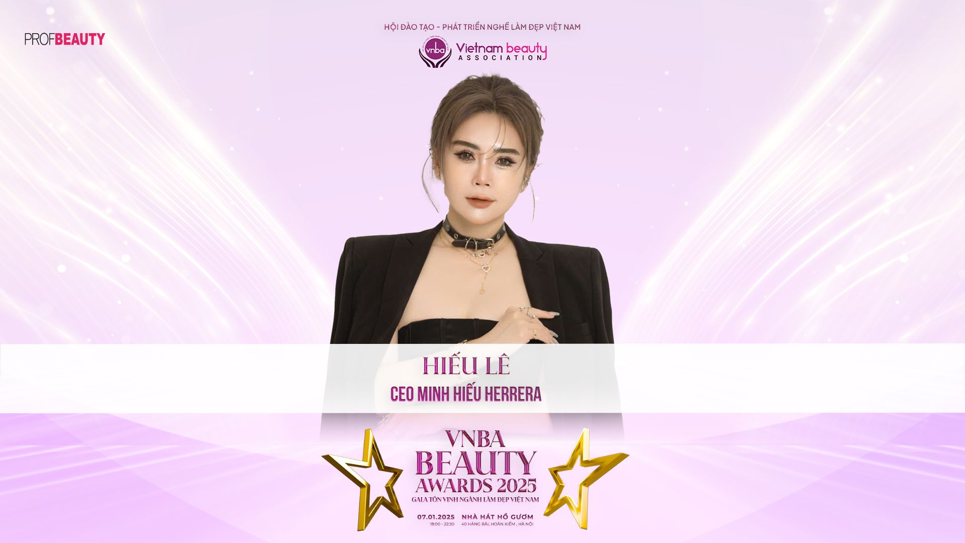 NTM Hiếu Lê: Hành trình đam mê chạm đến vẻ đẹp đỉnh cao tại VNBA Beauty Awards 2025