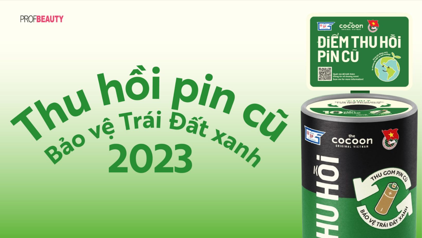 Chung tay bảo vệ Trái Đất xanh với chương trình "Thu hồi pin cũ - Bảo vệ trái đất xanh" năm 2024