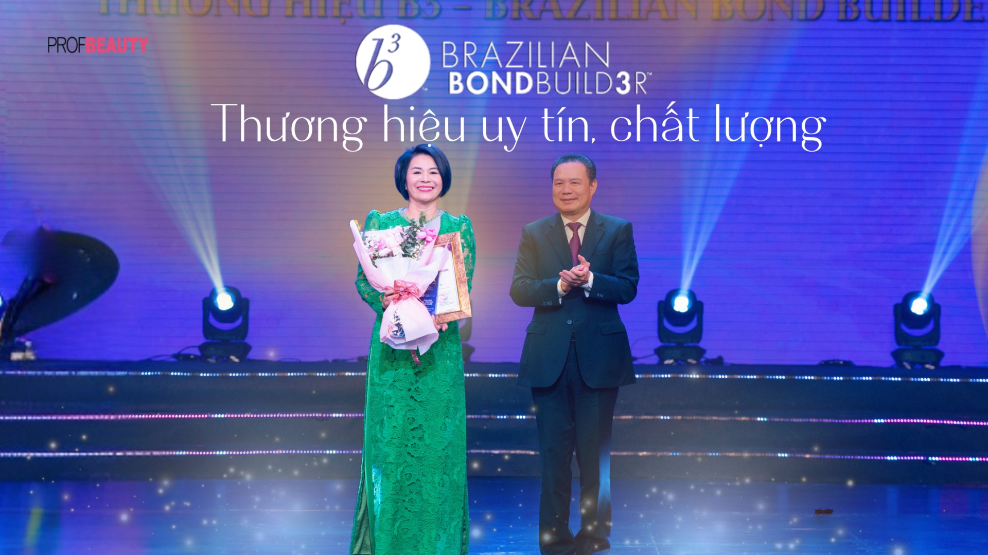 Thương hiệu B3 khẳng định xu hướng làm đẹp xanh tại VNBA Beauty Awards 2025