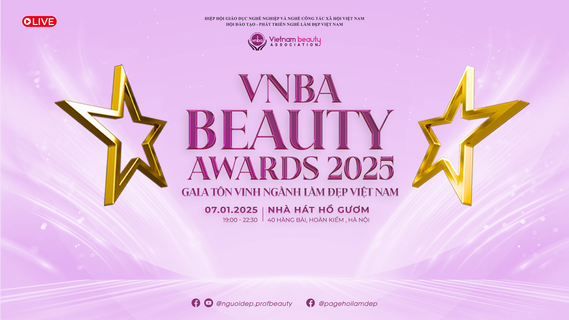 Những dấu ấn rực rỡ của ngành làm đẹp Việt tại VNBA Beauty Awards 2025