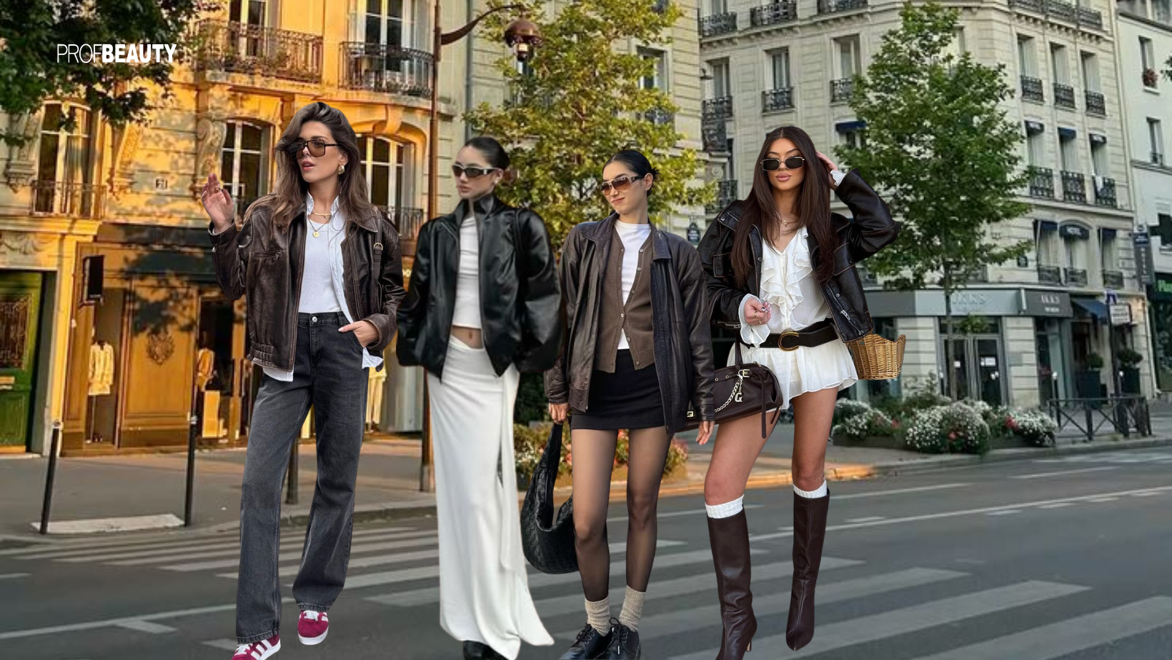 Áo khoác da trendy mở lối cho phong cách tự do và đầy cá tính