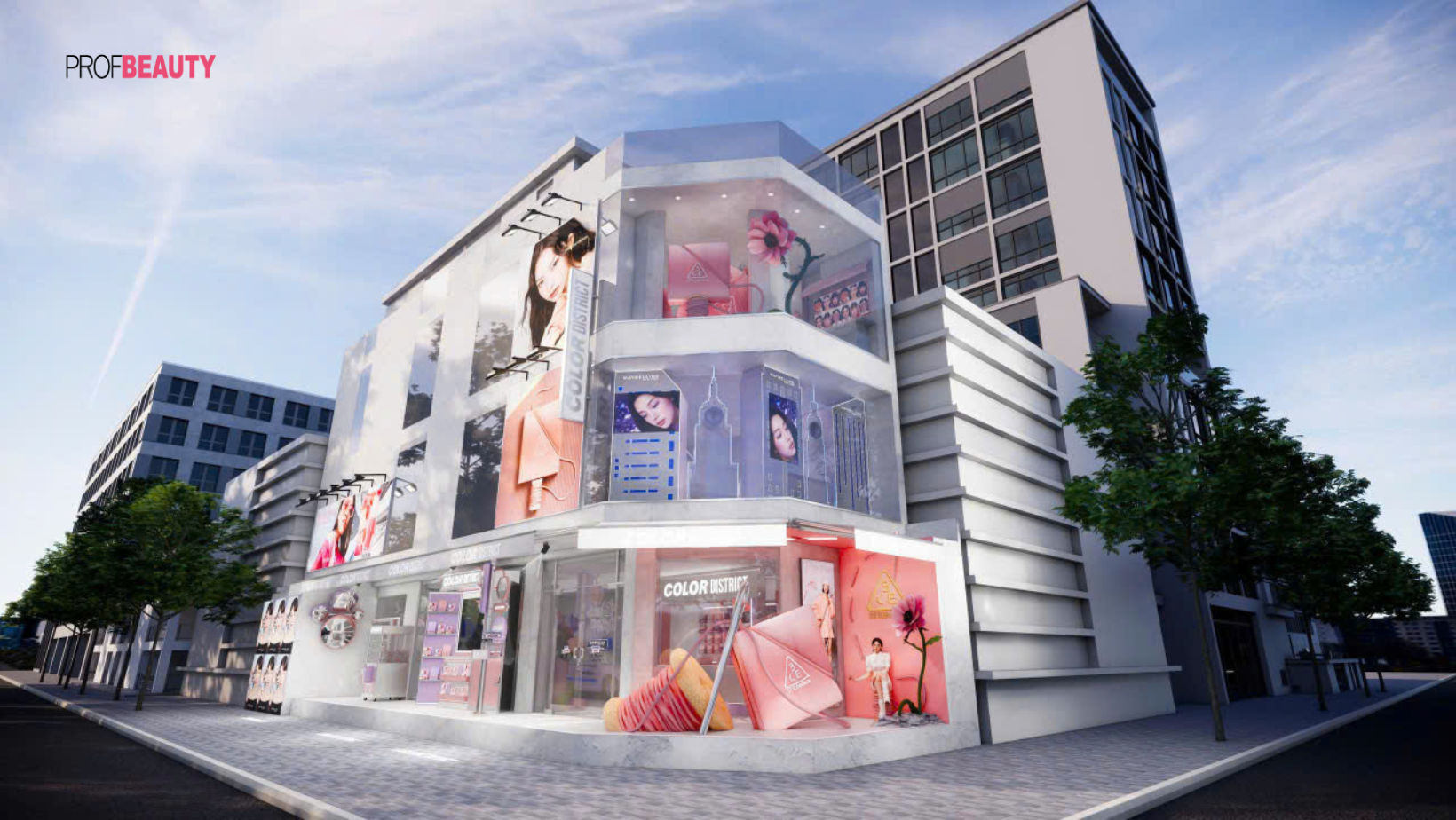 COLOR DISTRICT: TỔ HỢP CỬA HÀNG KẾT HỢP GIẢI TRÍ LẦN ĐẦU TIÊN RA MẮT TẠI VIỆT NAM VỚI SỰ ĐỒNG HÀNH TỪ 3CE VÀ MAYBELLINE NEW YORK