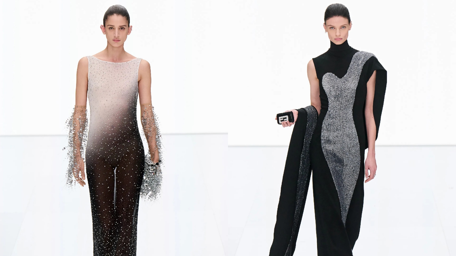 Thiết kế ấn tượng của Fendi tại Paris Haute Couture 2024